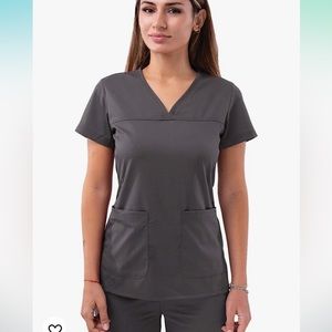 Adar Pro Jogger Scrub Set Charcoal XL